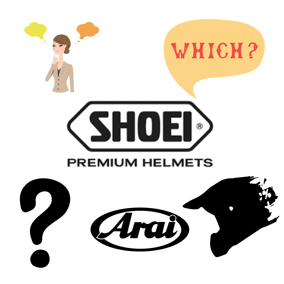 Shoei vs. Arai A Motorcycle Helmet FaceOff Motohut