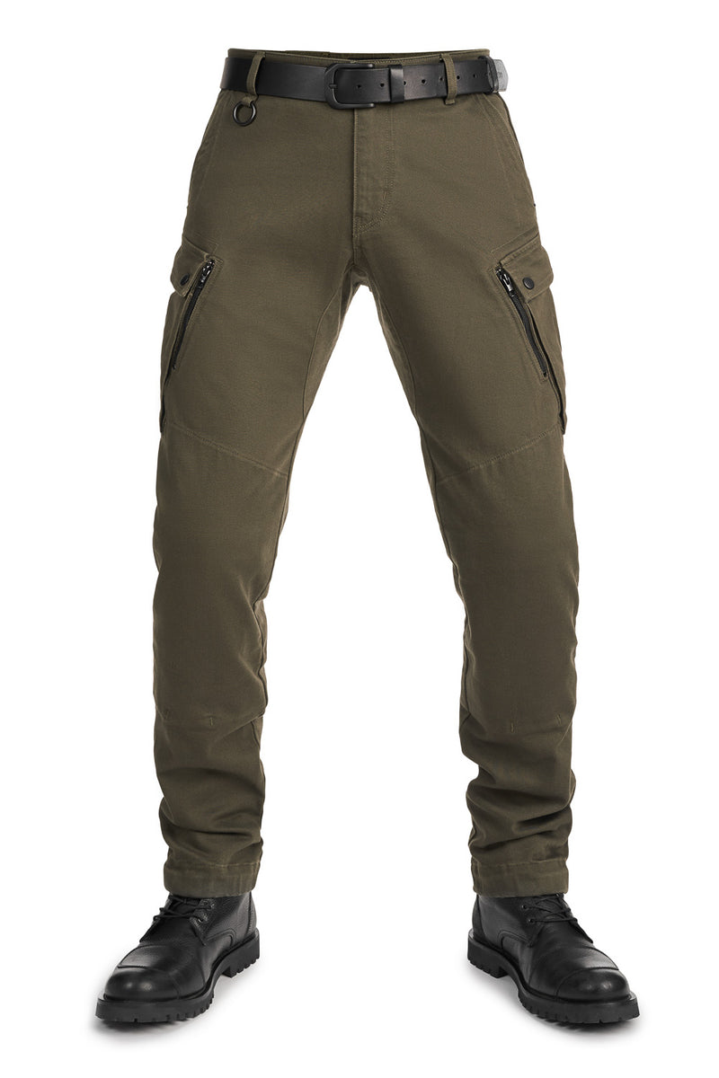 MARK OLIVE AAA – Cargo Style Motorcycle Jeans for Men with Cordura