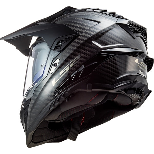 LS2 Explorer Carbon Solid Helmet 4