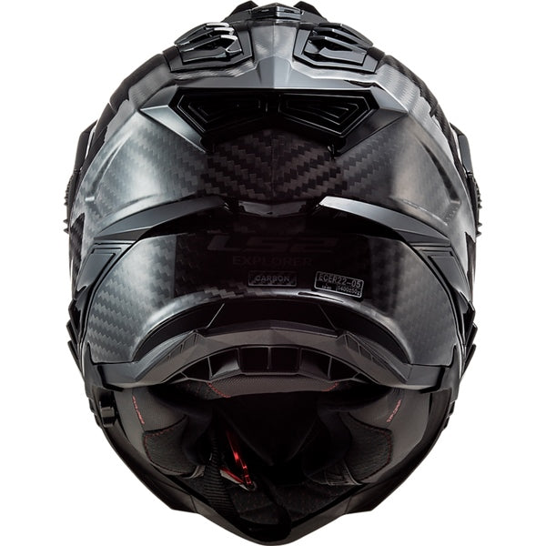 LS2 Explorer Carbon Solid Helmet 5