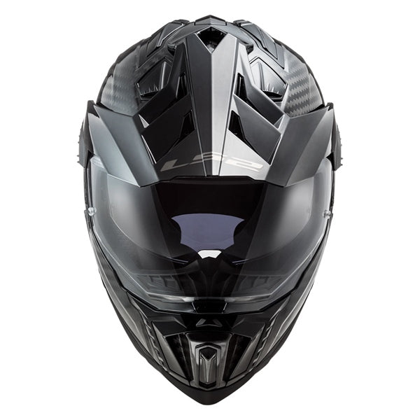 LS2 Explorer Carbon Solid Helmet 6