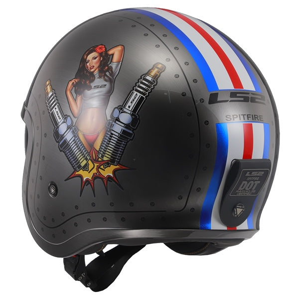 LS2 Spitfire Spark Helmet 5