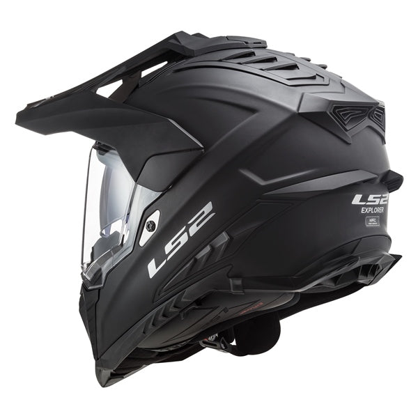 LS2 Explorer Off-Road Matte Black Helmet 4
