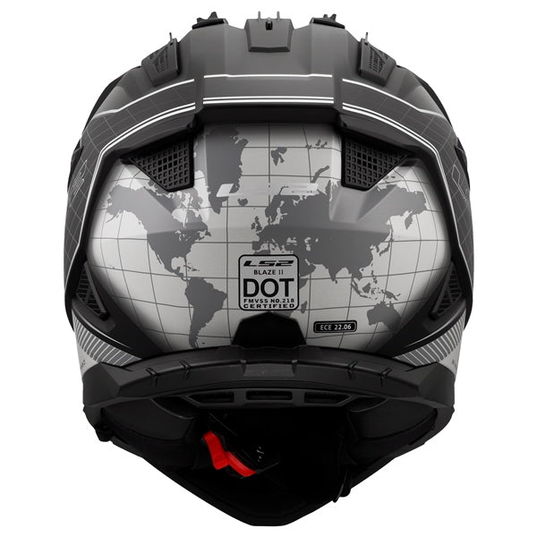 LS2 BLAZE II MERIDIAN W/SUNV Helmet image4