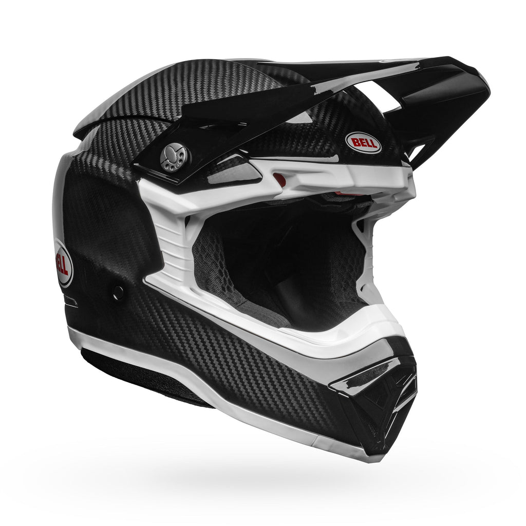 "PS MOTO-10 SPHR BK/WH XS angle 2"