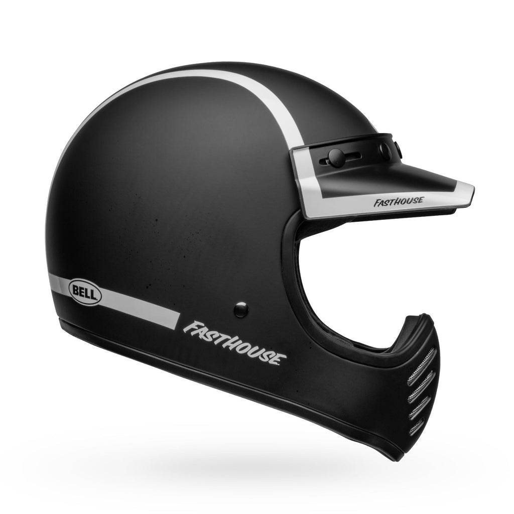 "PS MOTO-3 FH OLD ROAD M/G BK/WH S"