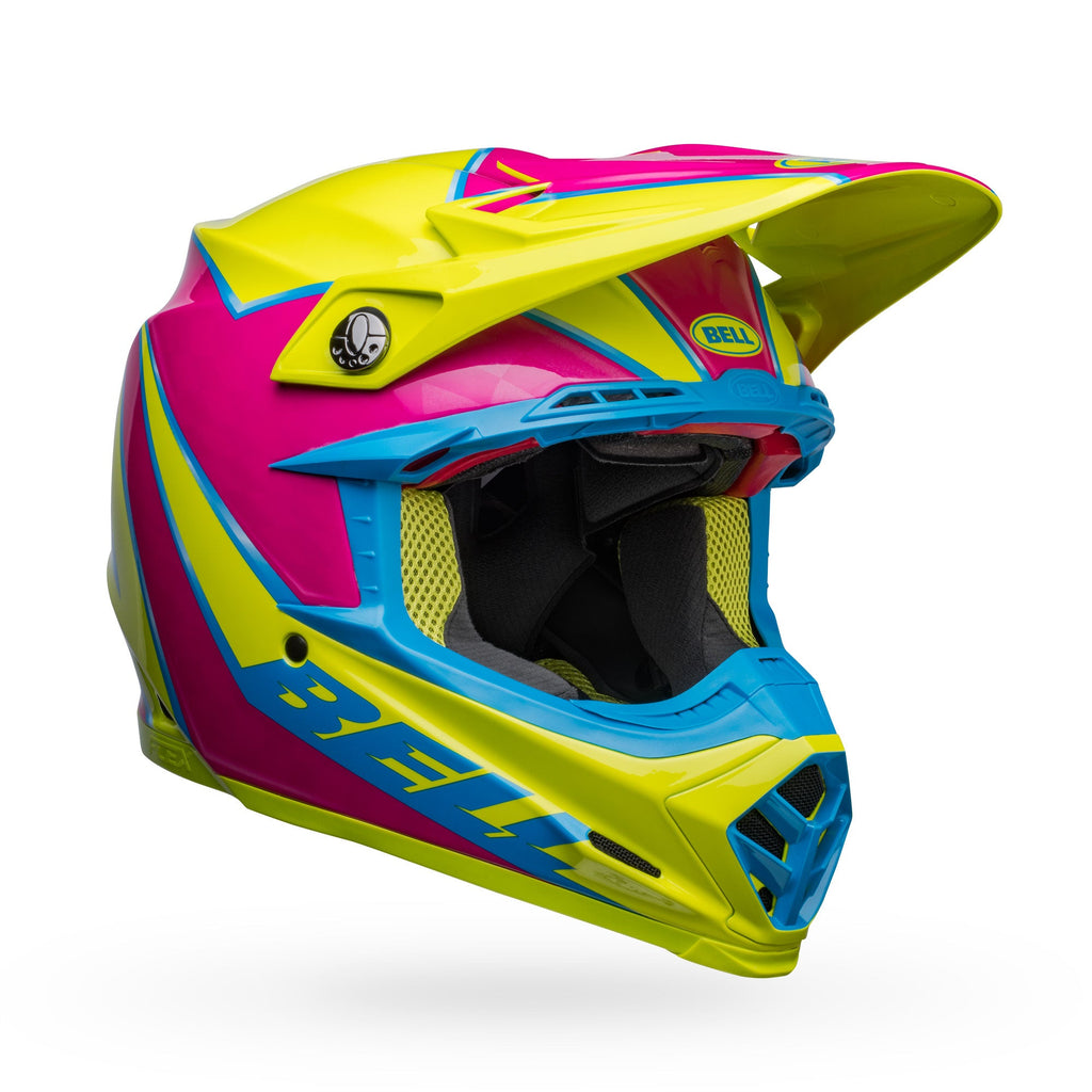 "PS MOTO-9S FLEX SPRITE YL/MAG S angle 2"