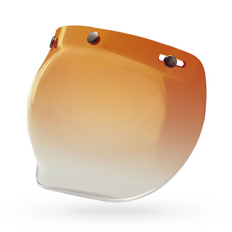 PS 3-SNAP BUBBLE SHIELD AMBER GRADIENT