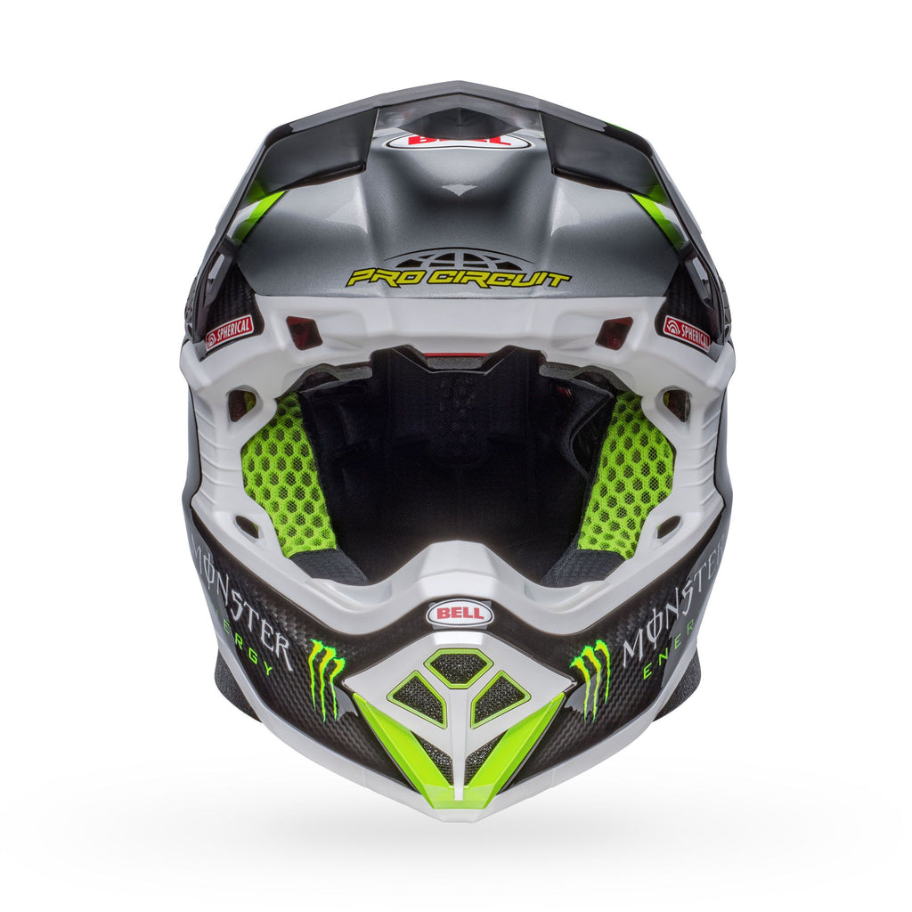 PS MOTO-10 SPHR PC 22 BK/GN XS angle 3