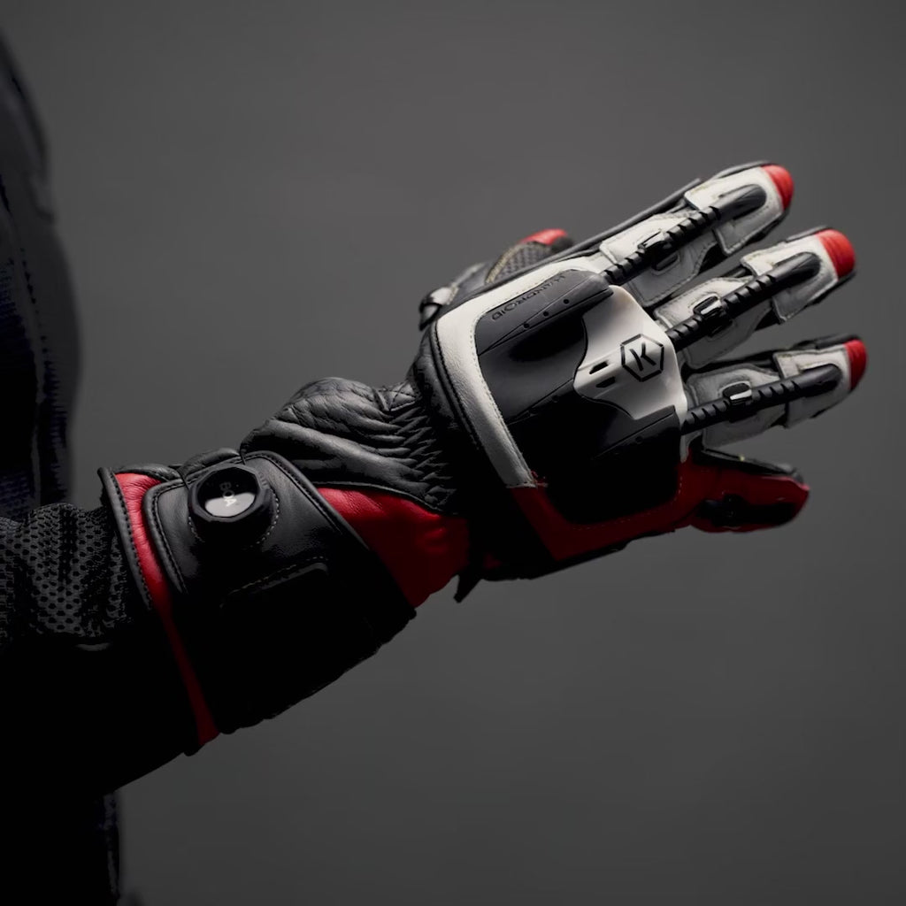 HANDROID GLOVES MK5 – RED – Motohut