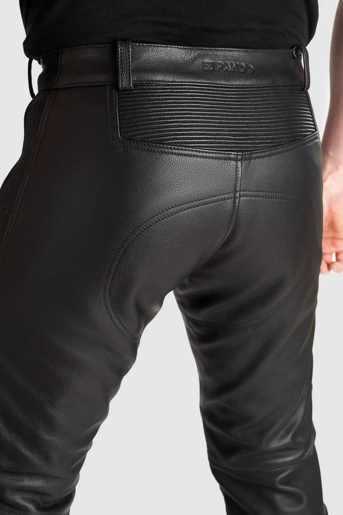 KATANA SLIM BLACK – Motorcycle Leather Pants – Motohut