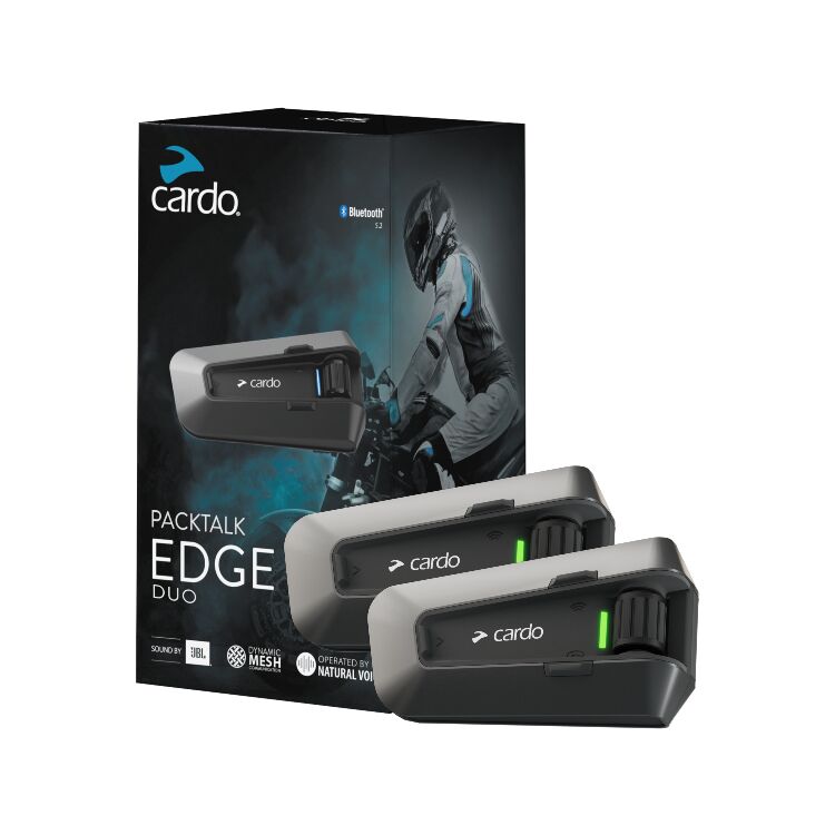 Cardo Packtalk Edge Headset Duo – Motohut